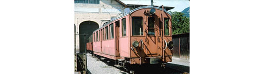 074-1383391 - H0m - Bahndiensttriebwagen Xe 4/4 21 blaß-oxidrot, MOB, Ep. II - DC - Digital, Sound